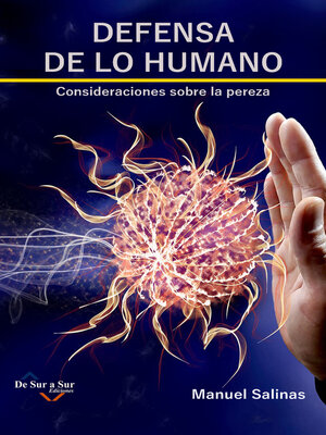 cover image of DEFENSA DE LO HUMANO